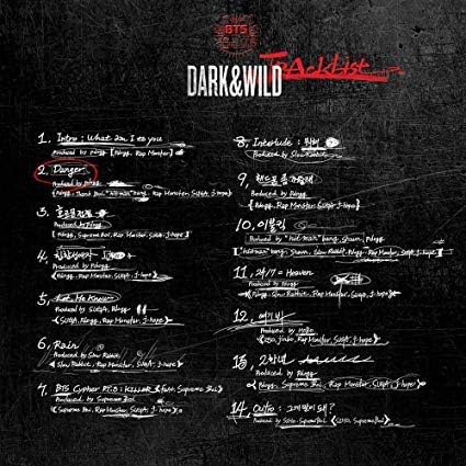 BTS 1st Album [DARK & WILD] CD + PhotoCard + PhotoBook + Message Photocards Set K-POP Sealed BANGTAN