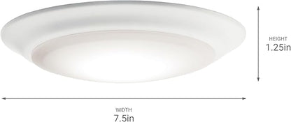 Kichler 43846WHLED40 Downlight, White (Pack of 2)