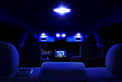 XtremeVision Interior LED for Subaru Impreza WRX STI Sedan 2008-2013 (6 Pieces) Blue Interior LED Kit + Installation Tool