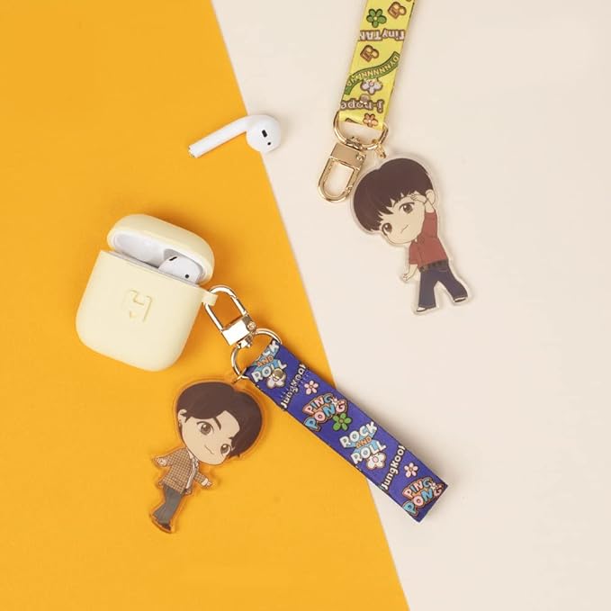 BTS TinyTan Dynamite Acrylic Strap Keyring Key Chain Accesssories (RM)