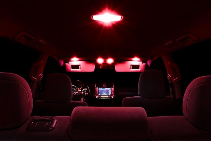 XtremeVision Interior LED for Acura RSX 2002-2006 (10 Pieces) Red Interior LED Kit + Installation Tool