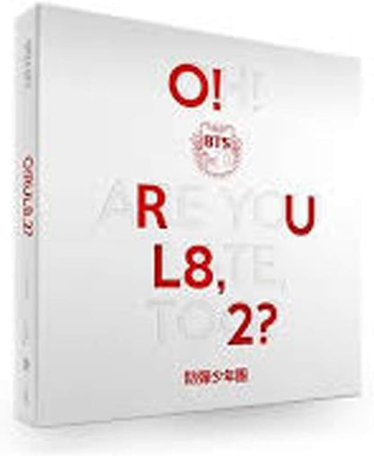 BTS (O!RUL8,2?) 1st Mini Album Bangtan Boys CD+Folded Poster+Photobook+Photocard+Gift (Extra BTS 6Photocards and 1Double-Sided Photocard Set)