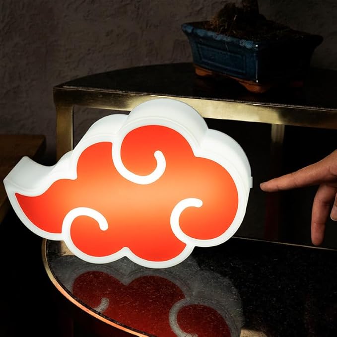 ABYstyle Naruto Shippuden Akatsuki 3D Decorative Portable LED Lamp 8.66" x 2.75" x 8.26" Room Office Home Décor Anime Manga Gift