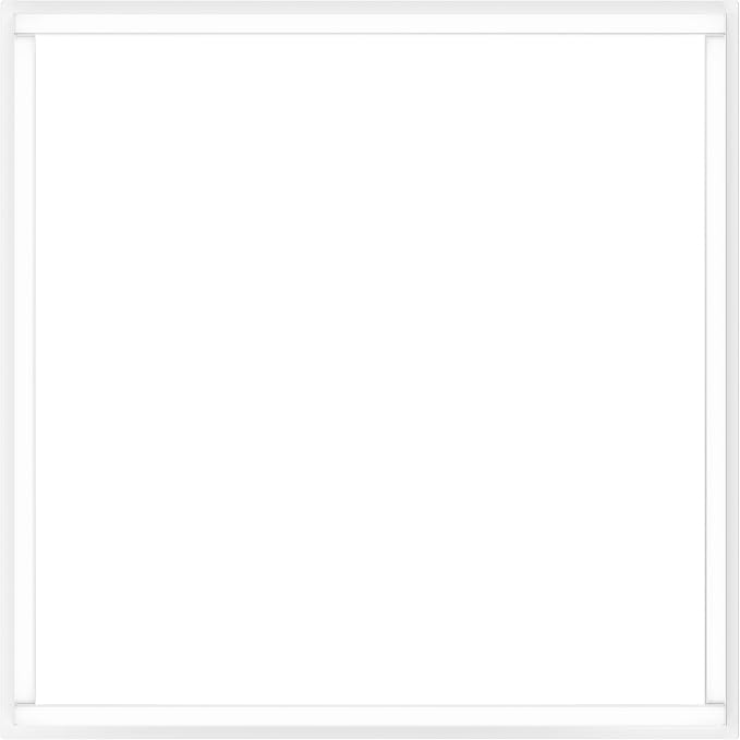 Lithonia Lighting Frame 2x2 LED Lay-in Ceiling Light, 2 ft. x 2 ft. Lighting Fixture for Offices and Classrooms, 3000/4000/5000 Adjustable Lumen Output, 3500K/4000K/5000K Switchable Color Temperature
