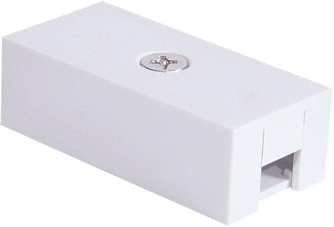 Generation Lighting 9459-15 Connectors and Accessories Miniature Wiring Compartment/Splicer Under Cabinet Fixture, White Finish, 0.625x2x0.96875, 1-Light, cETL Listed, Safety Rated for Wet Locations