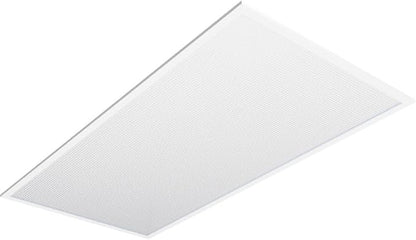 Lithonia Lighting CPX 2x4 LED Flat Panel Light, 2 ft. x 4 ft. LED Light Panel, Ceiling Lighting Fixture for Shop Lighting, 4000 Lumens, 4000K Cool White, A12 Prismatic Lens, White