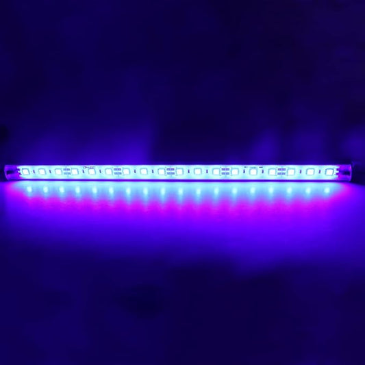 LEDENET 12" Blue 440nm Waterproof IP67 LED Aquarium Fish Tank Light 5050 18 LEDs 12V DC Aluminum Rigid LED Lights Fixture for Plant Grow, Saltwater Freshwater Fish, Reef Tank Lighting