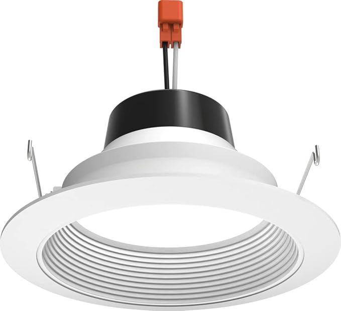 Juno 5 Inch LED Recessed Lighting, G4 Series Retrofit LED Downlight, Ceiling Light for Kitchen or Shower, 700 Lumens, 2700K Soft White, Wet Location Rated, Dimmable, Baffle Trim