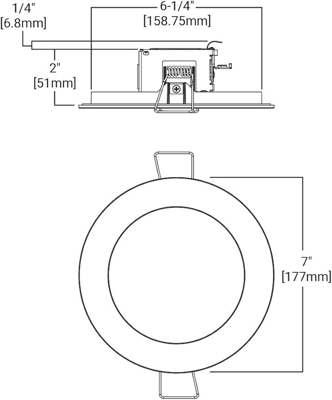 HALO 4 in Round Integrated LED Surface Mount Recessed Downlight Trim, 5000K, Wet Rated for Shower and Outdoor Lighting Applications, Energy Star, White Finish - SMD4R6950WHDM