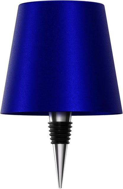 Wireless Bottle Lamp, 2026 New 3 Color Rechargeable Led Wine Bottle Lights for Bars Restaurants (Sapphire Blue, 1PC)