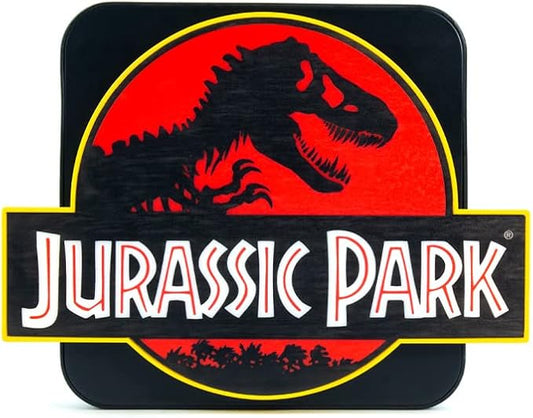 Numskull Jurassic Park 3D Lamp Wall Light - Ambient Lighting Gaming Accessory for Bedroom, Home, Study, Office, Work - Official Jurassic World Rebirth Merchandise