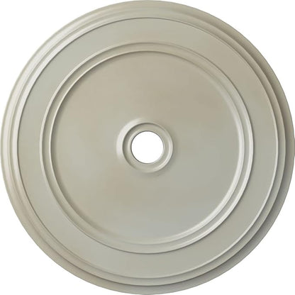 Ekena Millwork CM41CLFBS 41-1/8" x 4" x 2-1/8" Classic Ceiling Medallion, Flash Blue