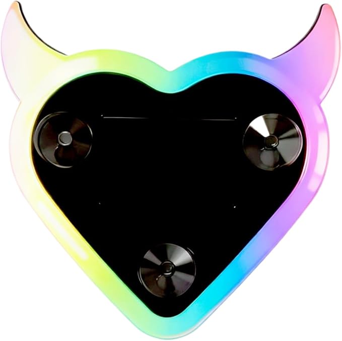 Romantic Devil-Horns Heart-Shaped LED Ambient Light - Color-Changing Car Window Lights, Universal Fit for Minivan, SUV, RV, Sedan, Truck, Personality Interior Decoration