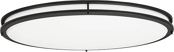 Design House 32 Inch Owens Integrated LED Indoor Ceiling Light, Dimmable, Matte Black – Design House, 588863-BLK