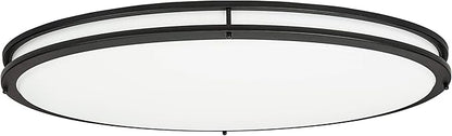 Design House 32 Inch Owens Integrated LED Indoor Ceiling Light, Dimmable, Matte Black – Design House, 588863-BLK