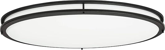 Design House 32 Inch Owens Integrated LED Indoor Ceiling Light, Dimmable, Matte Black – Design House, 588863-BLK