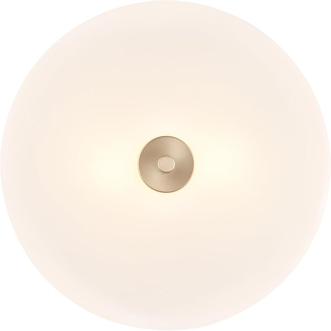 ML Lighting 214102-MG Laphia 13.25" Wide 2-Light Flushmount - Modern Gold