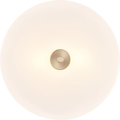 ML Lighting 214102-MG Laphia 13.25" Wide 2-Light Flushmount - Modern Gold