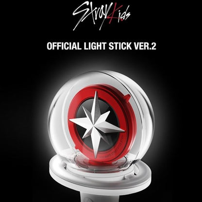 Straykids Lightstick, Cheering Lights for Concert Light Sticks with Bluetooth Function with Merch Bracelets and 55 Photocards
