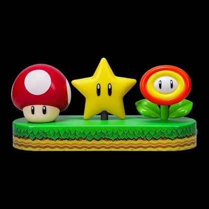 Paladone Super Mario Icon Light - Officially Licensed Mario Brothers Free Standing Desk Light, Gaming Room Decor and Merchandise for Boys and Girls, Nightlight Gift Accessory for Bedroom
