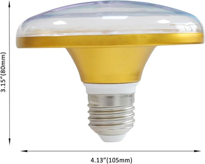 LED Grow Lights for Indoor Plants, Full Spectrum Plant Growing Lamp, E26/E27 10W Grow Light, Red Blue Grow Light for Seeds and Greens