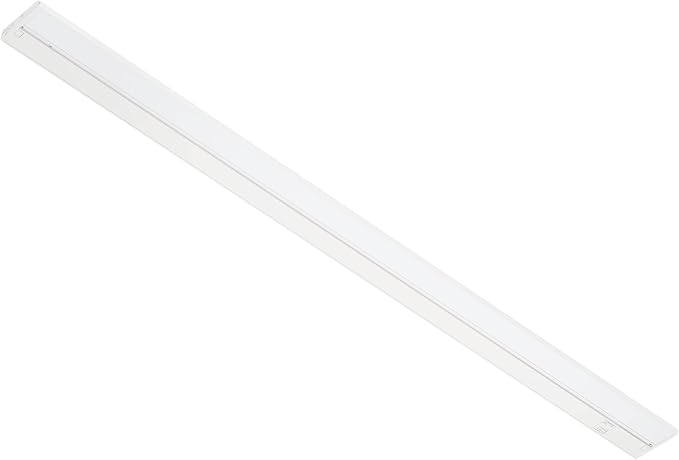 LAGOM Halo Under Cabinet Light, 40‑Inch Hardwired Dimmable LED, 2700K/4000K/5000K, Power Cord Sold Separately, White, UC0140WH27