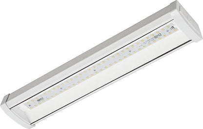 Lithonia Lighting 4 Foot LED Light Fixture, Low-Profile LED Wraparound Flush Mount Ceiling Light, 4000K Cool White, MVOLT, 48-Inch (FMLWL 48 840 ZT MVOLT)