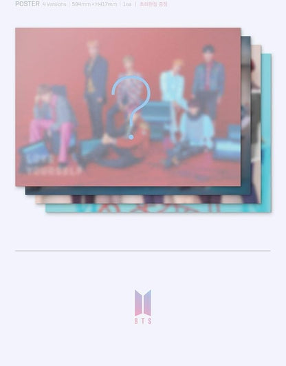 BTS - LOVE YOURSELF 結 Answer [L ver.] 2CD+Photobook+Mini Book+Photocard+Sticker Pack+Free Gift