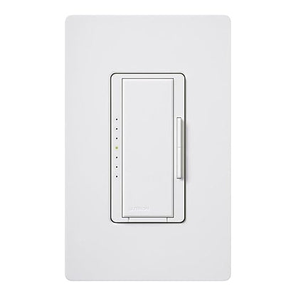 Lutron Maestro LED+ Dimmer Switch for Dimmable LED, Halogen and Incandescent Bulbs, 150W/Single-Pole or Multi-Location, MACL-153M-WH, White (2-Pack)