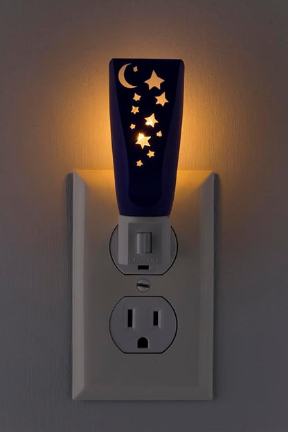 Lights By Nights, Solar System, Space, Lullaby, LED Night Light, Plug-in, Manual On/Off, Ambient Lighting, Ideal for Bedroom, Nursery, Bathroom, 44940