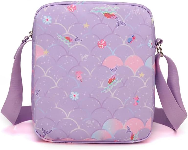 For K-Pop Mini Crossbody Bag - For Korean Idol Shoulder Bag - Cartoon Pattern Design For K-Pop Fans - Purple