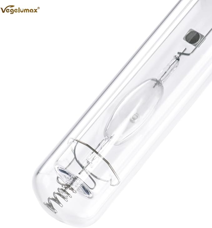 MH 315W Metal Halide Grow Light Bulb Lamp Full Spectrum CCT 10000K,High Efficiency Enhanced Blue Spectrum CDM for Flowering,Compatible with CMH 315 Grow Bulb Fixture PGZX 18 Socket,2Pack