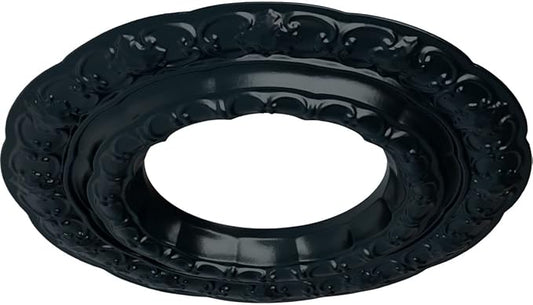 Ekena Millwork CM15LINSF Lisbon Ceiling Medallion, Night Shade