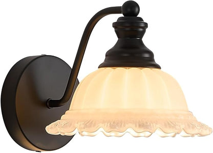 XIEDUN Vanity Light Black Wall Sconces Modern Bathroom Sconces