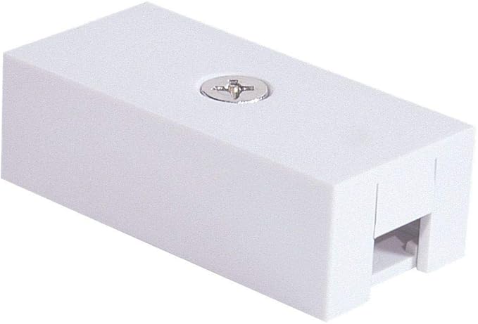 Generation Lighting 9459-15 Connectors and Accessories Miniature Wiring Compartment/Splicer Under Cabinet Fixture, White Finish, 0.625x2x0.96875, 1-Light, cETL Listed, Safety Rated for Wet Locations