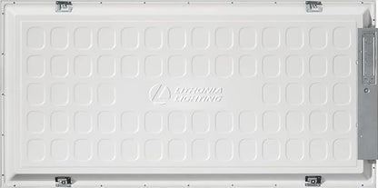 Lithonia Lighting CPX 2x4 LED Flat Panel Light, 2 Ft. x 4 Ft. LED Light Panel, Ceiling Lighting Fixture, 4000/5000/6000 Adjustable Lumens, 3500K/4000K/5000K CCT, Smooth Satin Lens, White (2-Pack)
