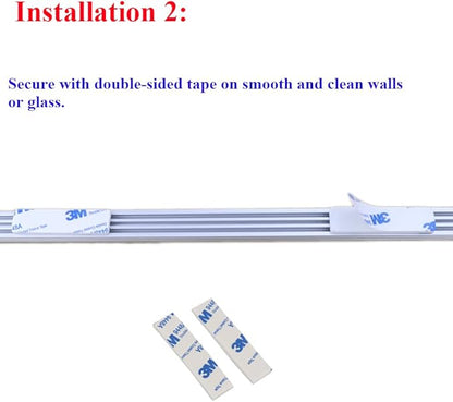 LEDENET 12" Blue 440nm Waterproof IP67 LED Aquarium Fish Tank Light 5050 18 LEDs 12V DC Aluminum Rigid LED Lights Fixture for Plant Grow, Saltwater Freshwater Fish, Reef Tank Lighting