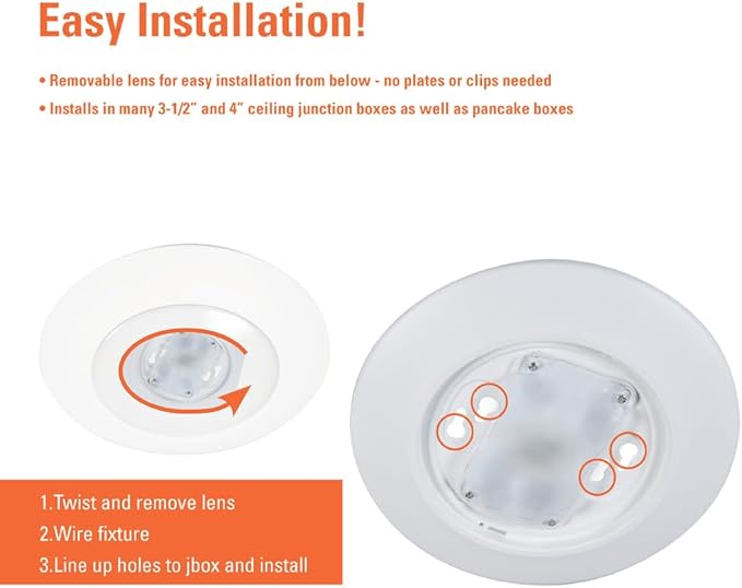 HALO HLCE 18-Pack 6 inch Integrated LED Recessed Disk Light 3000K, 900 Lumens, 90 CRI, Phase Cut Dimming, Ceiling Mount Garage Lighting for Basement Gym Kitchen Damp Location