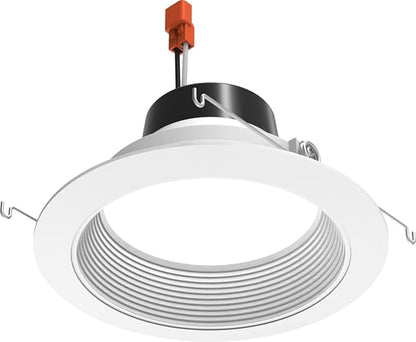 Juno 5 Inch LED Recessed Lighting, G4 Series Retrofit LED Downlight, Ceiling Light for Kitchen or Shower, 700 Lumens, 3000K Warm White, Wet Location Rated, Dimmable, Baffle Trim
