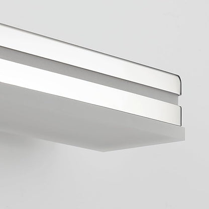 SineRise 16-Inch LED Modern Bathroom Vanity Light Bar, Chrome Modern Acrylic Bathroom Wall Lighting Fixtures Over Mirror (Cool White 6000K)