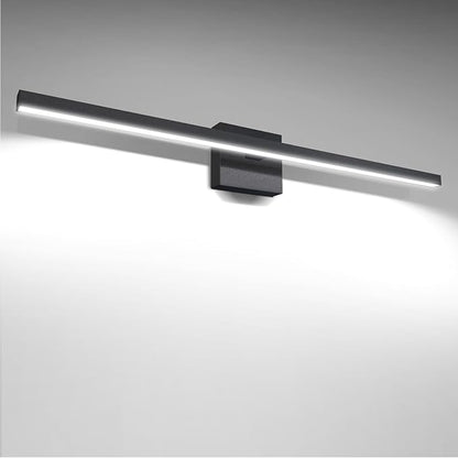 VOLISUN Modern Bathroom Vanity Light 31.5 inch, 18W Dimmable 5CCT Led Bathroom Light Fixture Over Mirror, Black Bar Vanity Light for Bathrooms Mirror Cabinets Bedroom-ETL Certificated