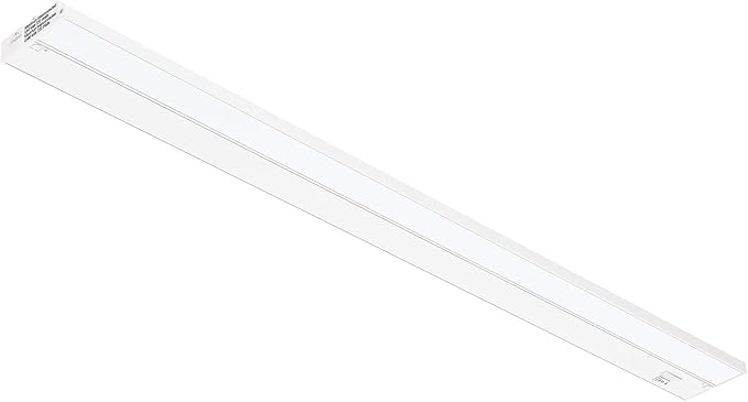 Getinlight 40-inch 3 Color Levels LED Under Cabinet Lighting, Hardwired or Plugged-in, Selectable White 2700K/3000K/4000K, Dimmable, White Finished, IN-0210-5
