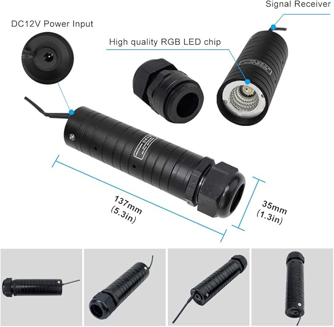 AMKI 6W RGBW Fiber Optic Curtain Light Kit, Bluetooth Waterfall Curtain Light for Window Kid Children Sensory Room Home Decoration with Flash Point Fiber Optic Cables 200strands 0.03in/0.75mm 6.5ft/2m