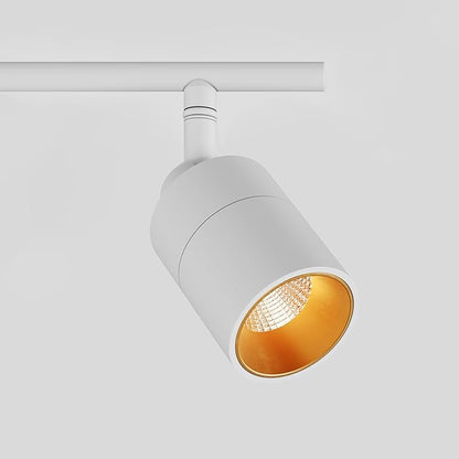 Shura White 4-Light 5CCT Track Light with Rotatable Heads, 5 Color Selectable, Integrated LED Bulbs, 3 ft Track Light Kit, 3000K, 1820 Lumen
