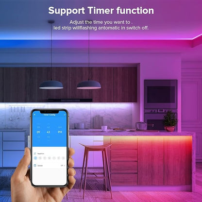BTF-LIGHTING SP630E Bluetooth LED Controller Support PWM Monochrome CCT RGB RGBW RGBCCT Or SPI TTL IC Chip LED Strip WS2811 WS2812B WS2813 WS2814 WS2815 SK6812 LB1934 etc DC5V DC12V DC24V