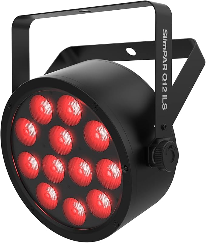 Low-profile, high-output quad-color (RGBA) LED Par compatible with ILS