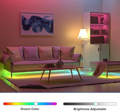 BTF-LIGHTING RF 2.4GHz Wireless Remote RC09RFB & C04W 2.4GHz Tuya WiFi Controller Kit Alexa Google Home Smartphone APP Control for RGBW PWM 5050SMD FCOB (+ R G B W) 5PIN LED Strip DC12V DC24V