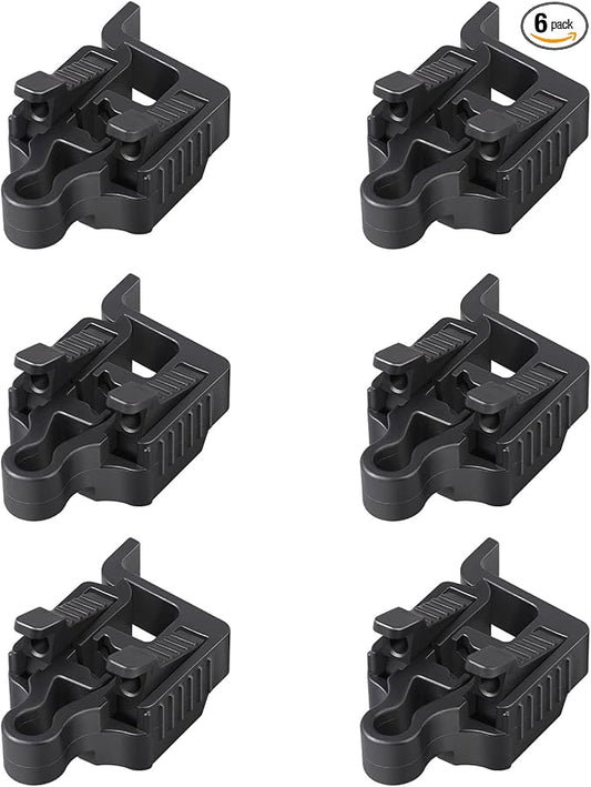 EDISHINE 6-Pack Low Voltage Wire Connector, Landscape Lighting Cable Connectors Waterproof for Landscape Lighting/Pathway Light/Spotlight, 10/12/14/16/18 Gauge Cables Compatible,UL Listed (6)