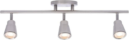WAC Lighting, Solo 3 Light LED Energy Star Fixed Rail 3000K in Brushed Nickel