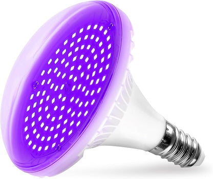 LED UFO Grow Light for Plants 395-400nm UV, 150w Professional Light Spectrum Supplement, Indoor Plant Defense Booster & Quality Enhancer for Aromatic Herbs and Flowering Crops